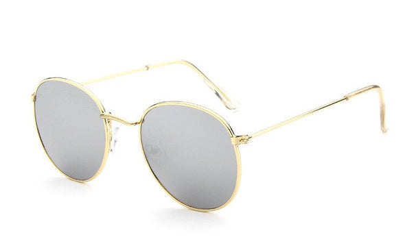 Retro Oval Sunglasses Women/Men  Brand Designer Vintage Small Black Red Yellow  Shades Sun Glasses Oculos De Sol