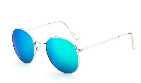 Retro Oval Sunglasses Women/Men  Brand Designer Vintage Small Black Red Yellow  Shades Sun Glasses Oculos De Sol