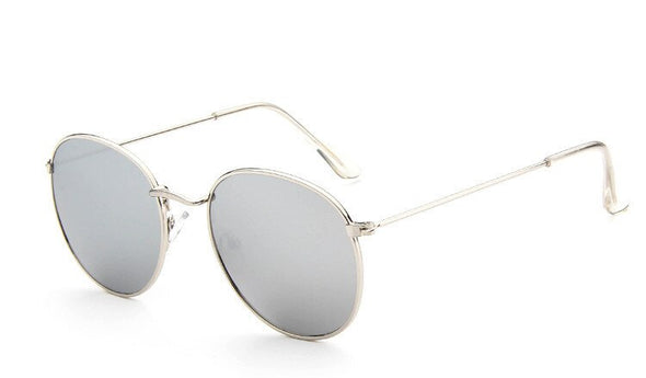 Retro Oval Sunglasses Women/Men  Brand Designer Vintage Small Black Red Yellow  Shades Sun Glasses Oculos De Sol