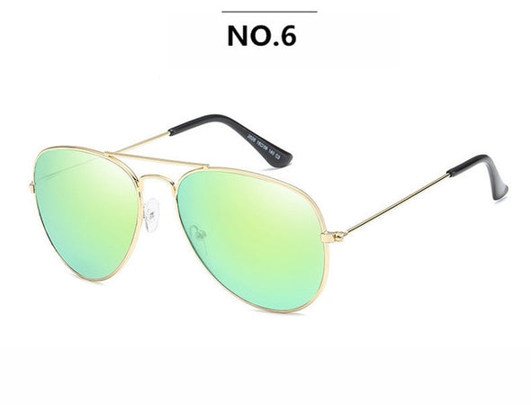 Vintage Classic Sunglasses Women Men Brand Designer Men's Pilot Driving Mirror Sun Glasses Female Oculos De Sol UV400