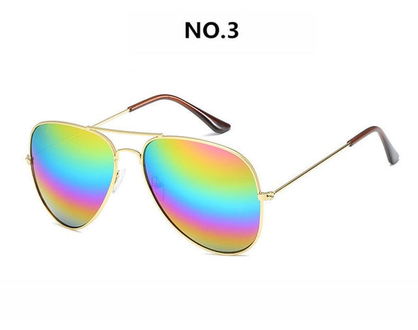 Vintage Classic Sunglasses Women Men Brand Designer Men's Pilot Driving Mirror Sun Glasses Female Oculos De Sol UV400