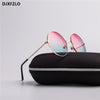 explosion models metal round fashion marine lenses red sunglasses unisex fashion Prince mirror UV400