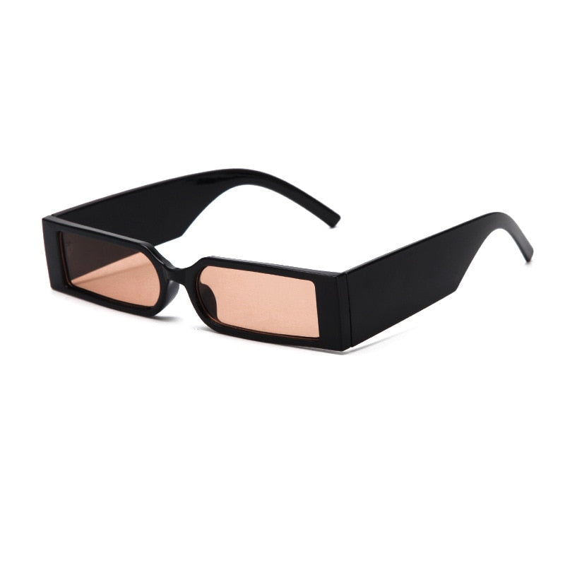 Punk Rectangle Vintage Sunglasses Women Men Retro Sun Glasses