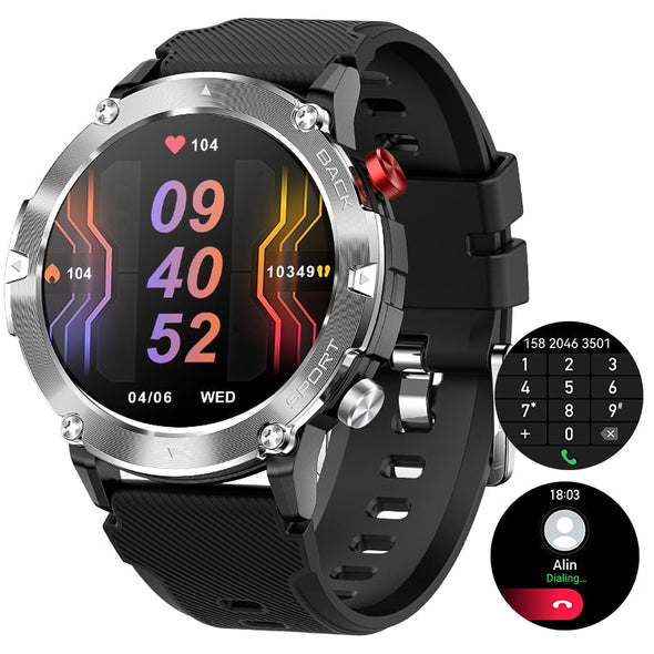 Jollynova Smart Watch Heart Rate Blood Oxygen Waterproof C21