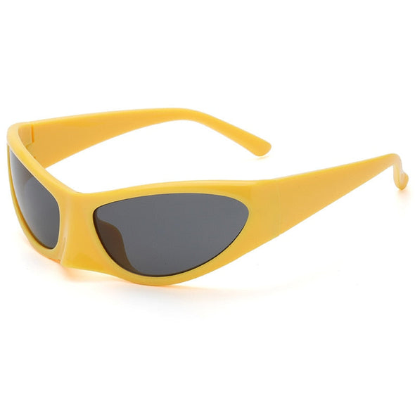 Trend Steampunk Sunglasses Women Goggle Fashion Sun Glasses Punk Eyewear Female Y2K Outdoor Shades Eyeglasses UV400