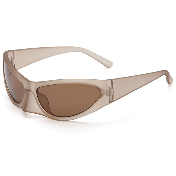 Trend Steampunk Sunglasses Women Goggle Fashion Sun Glasses Punk Eyewear Female Y2K Outdoor Shades Eyeglasses UV400