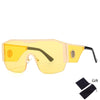 Oversized Classic Men Sunglasses Women One Piece Brand Design Windproof Sun Glasses Sports Shield Big Frame Male UV400