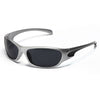 Emosnia Trend Steampunk Sunglasses Goggle Women Men Fashion Sun Glasses Punk Eyewear Female Y2K Mirror Shades Eyeglasses UV400