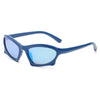 Emosnia Trend Steampunk Sunglasses Goggle Women Men Fashion Sun Glasses Punk Eyewear Female Y2K Mirror Shades Eyeglasses UV400