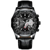 JOLLYNOVA Luxury Men's Watches Stainless Steel Band Fashion Waterproof Quartz Watch For Man Calendar Male Clock Reloj Hombre S001