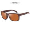 Classic Fashion Square Polarized Sunglasses Men Vintage Plastic Male Sun Glasses Women Stylish Black Sport Shades UV400