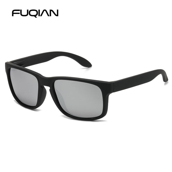 Classic Fashion Square Polarized Sunglasses Men Vintage Plastic Male Sun Glasses Women Stylish Black Sport Shades UV400
