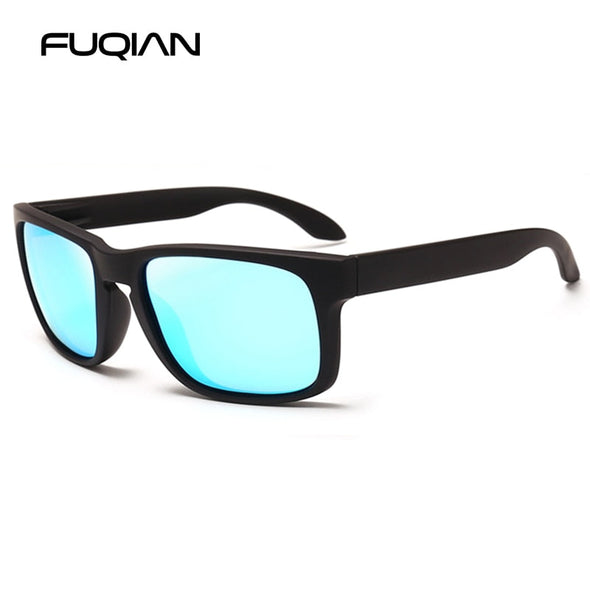 Classic Fashion Square Polarized Sunglasses Men Vintage Plastic Male Sun Glasses Women Stylish Black Sport Shades UV400