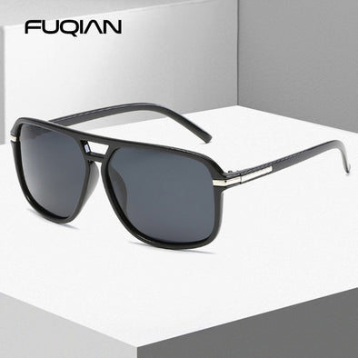 Classic Oversized Polarized Men Sunglasses Fashion Big Plastic Male Sun Glasses Vintage Unisex Driving Shades UV400