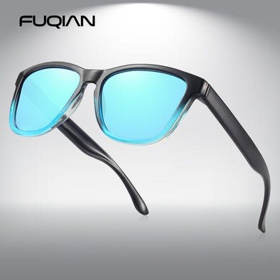 Classic Square Polarized Sunglasses Men Women Fashion Driving Sun Glasses Mirror Lens Eyeglasses Blue Shades UV400