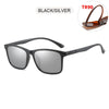 Light Weight TR90 Men Sun Glasses Classic Square Polarized Sunglasses For Male High Quality Driving Eyewear UV400