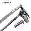 FUQIAN New Aluminum Magnesium Polarized Men Sunglasses High Quality Half-frame Male Sun Glasses Cool Mirror Blue Driving Glasses