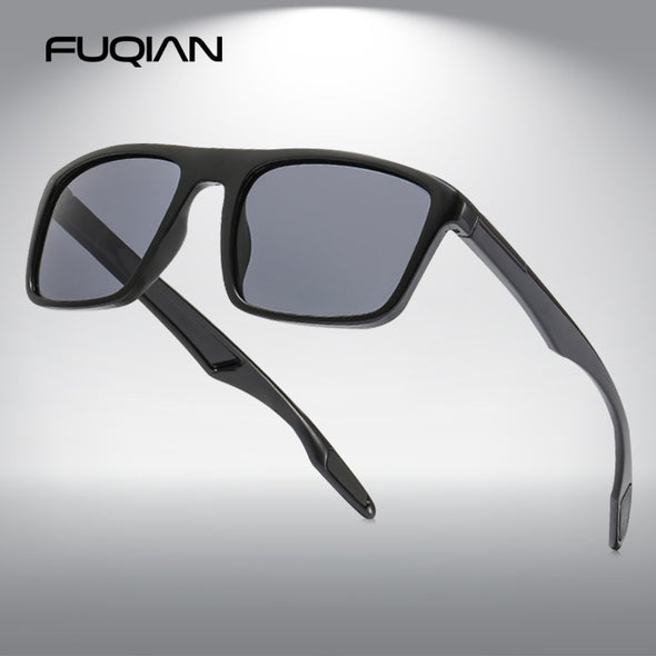 Vintage Square Men Sunglasses Polarized Fashion Plastic Women Sun Glasses Stylish Driving Shades Sports Eyewear UV400
