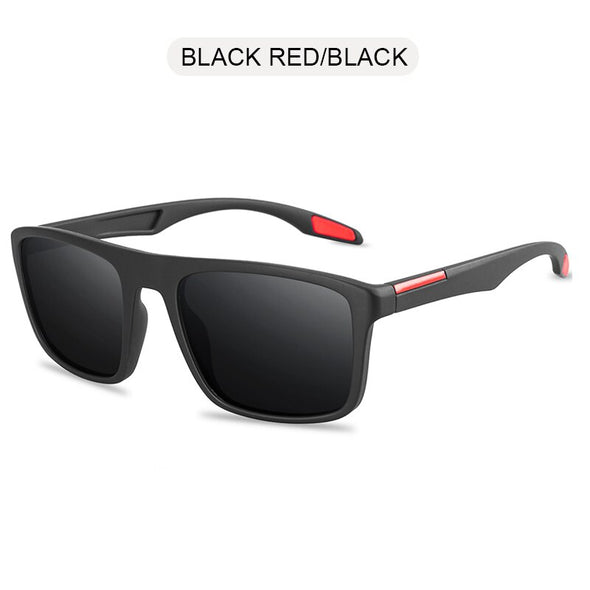 Vintage Square Men Sunglasses Polarized Fashion Plastic Women Sun Glasses Stylish Driving Shades Sports Eyewear UV400