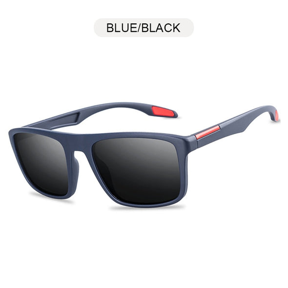 Vintage Square Men Sunglasses Polarized Fashion Plastic Women Sun Glasses Stylish Driving Shades Sports Eyewear UV400