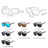 Vintage Square Men Sunglasses Polarized Fashion Plastic Women Sun Glasses Stylish Driving Shades Sports Eyewear UV400