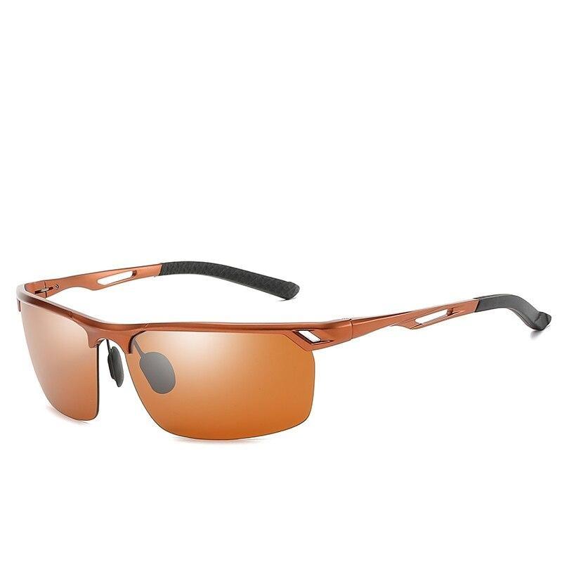 Fashion Aluminum Magnesium Sunglasses for Men Polarized Lens Eyes