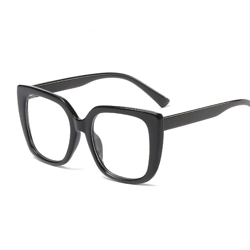New Square Sunglasses Men Black Eyewear PC Lens Shades Oculos