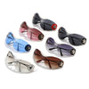 Fashion Brand Designer Y2K Rimless Sunglasses Women For Men 2023 New Trend Sun Glasses Luxury Vintage Punk Metal Star Big Goggle