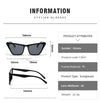 Fashion Cat Eye Sunglasses Ladies Retro Luxury Glasses Brand Designer Men's Trendy Tone Decoration UV400