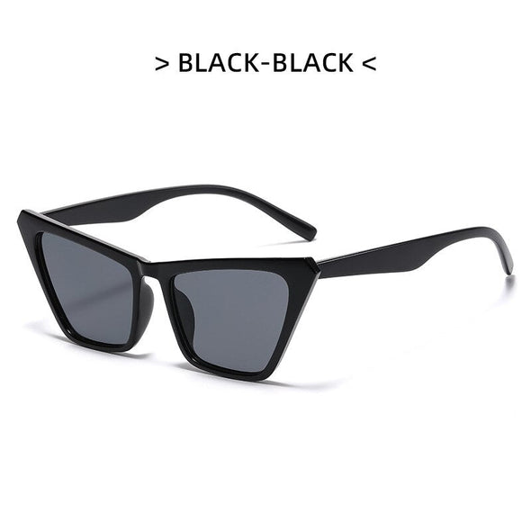 Fashion Cat Eye Sunglasses Ladies Retro Luxury Glasses Brand Designer Men's Trendy Tone Decoration UV400
