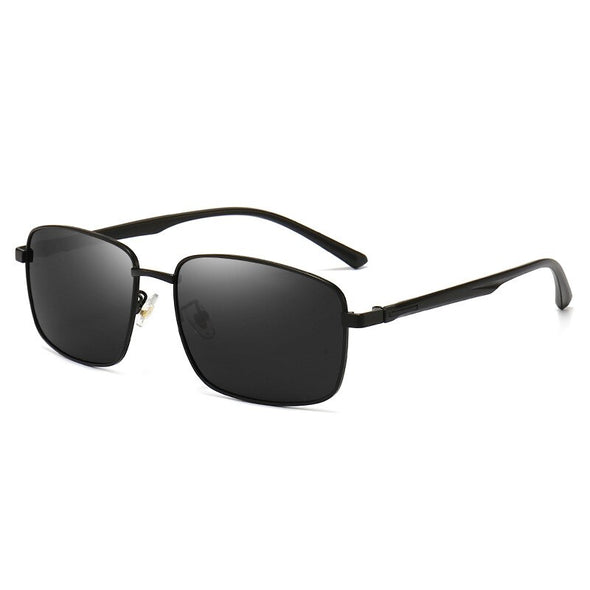 Fashion Square Polarized Sunglasses Men Driving TR90 Sun Glasses Luxury Women Brand Designer Male Vintage Pilot Glasses UV400