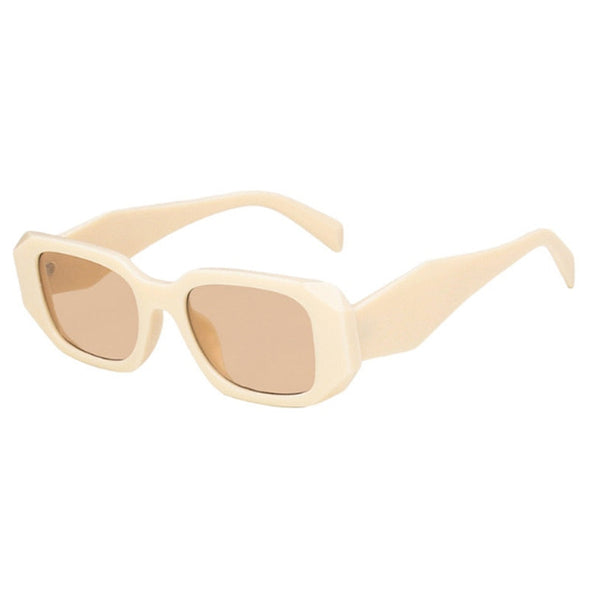 Fashion Square Sunglasses Woman Brand Designer Personality Irregular Vintage Sun Glasses Female Travel Retro Oculos