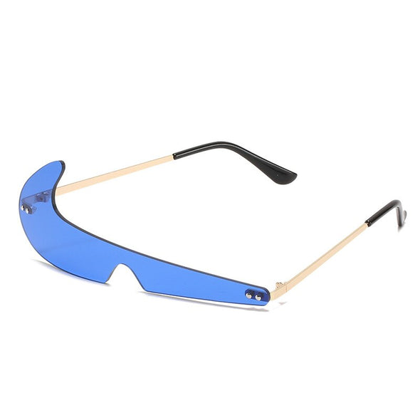 Fashion Vintage Small Rimless Sunglasses Men Women Luxury Brand Designer Popular Travel Funny Sport Sun Glasses For Male Shades