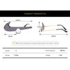 Fashion Vintage Small Rimless Sunglasses Men Women Luxury Brand Designer Popular Travel Funny Sport Sun Glasses For Male Shades