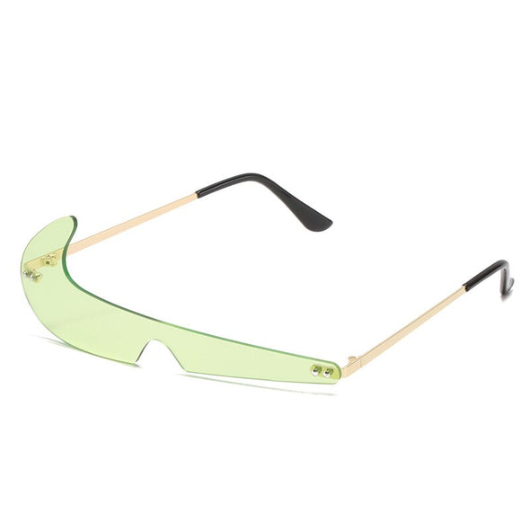Fashion Vintage Small Rimless Sunglasses Men Women Luxury Brand Designer Popular Travel Funny Sport Sun Glasses For Male Shades