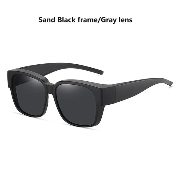 Fit Over myopia glasses cover Sunglasse Polarized Men Women UV400 Goggles Outdoor Travel Driving Anti-Glare Cover Sun Glasses