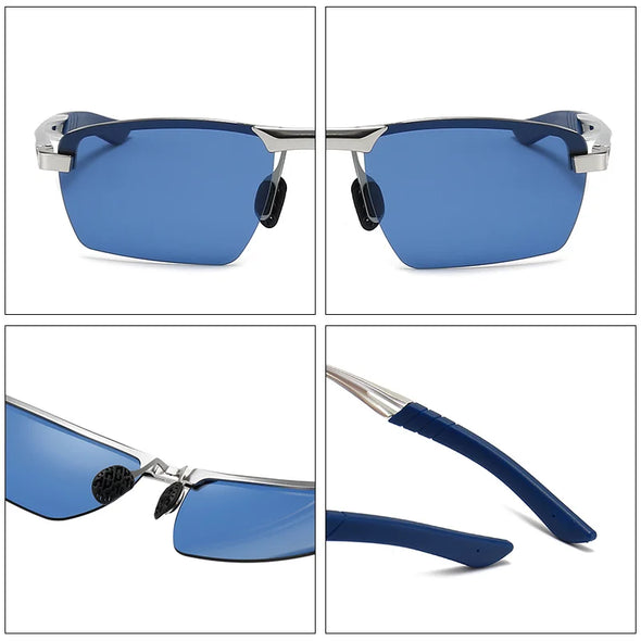 GCV Ultralight Frame Polarized Sunglasses Eyewear Men Male Fashion Sports Style Driving fishing Male Outdoor Travel UV Goggles