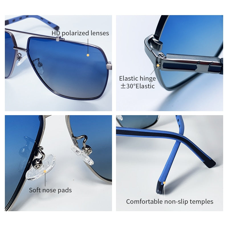Luxury Polarized Sunglasses For Men's Driving Shades Male Sun