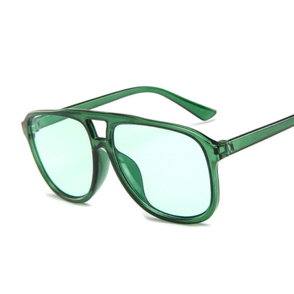 Oversized Pilot Sunglasses Woman Shades Retro Classic Vintage Sun Glasses Female Colors Brand Designer Oculos De Sol