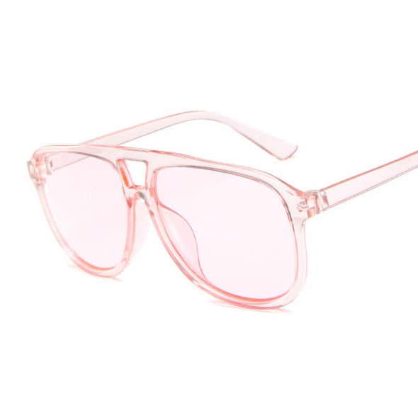 Oversized Pilot Sunglasses Woman Shades Retro Classic Vintage Sun Glasses Female Colors Brand Designer Oculos De Sol