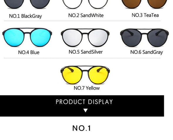 Classic Punk Sunglasses Men Brand Designer Sunglasses Men Vintage Sun Glasses for Men Punk Oculos De Sol Gafas UV400
