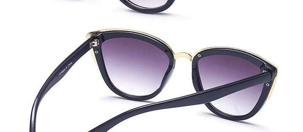 New Oversized Sunglasses Women Cateye Retro Glasses for Women Luxury Sunglasses Women Brand Oculos De Sol Feminino