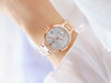 2022 Famous Brand Unique Stainless Steel Waterproof Gold Wrist Watches (with a ins Bracelet as gift)
