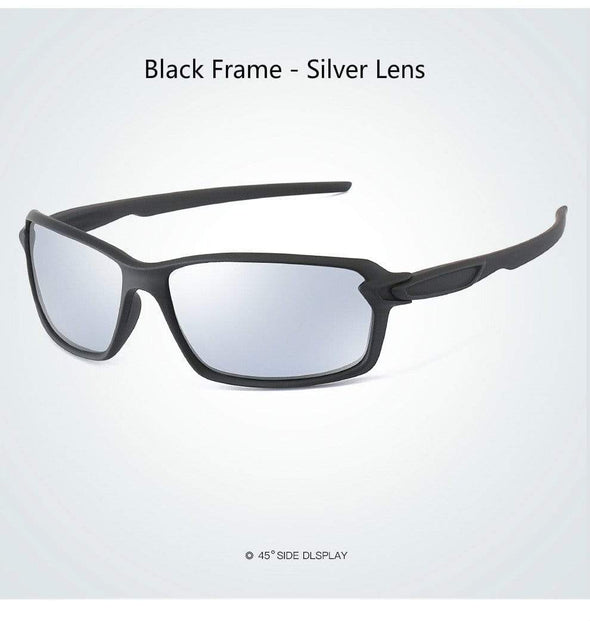 New AORON Men /women Polarized Sunglasses Classic Sports Driving Sun Glasses TR Frame Mirror Lens UV400 Link Clear Shades