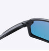 New AORON Men /women Polarized Sunglasses Classic Sports Driving Sun Glasses TR Frame Mirror Lens UV400 Link Clear Shades
