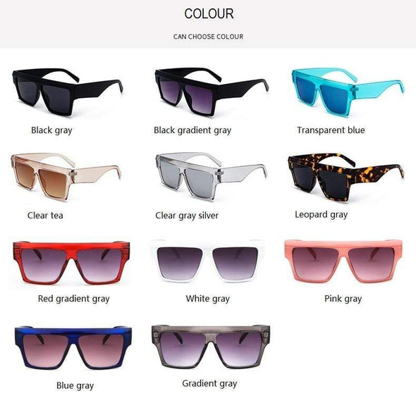 Vintage Oversized Sunglasses Women Men Luxury Rectangle Narrow Sun Glasses  Fashion Square Female Glasses Shades UV400