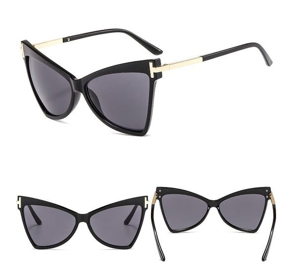 Cat Eye Retro Sunglasses Men Women Fashion Shades UV400 Vintage Glasses