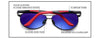 Men's Vintage Square Sunglasses Polarized UV400 Lens Eyewear Accessories Male Sun Glasses For Men