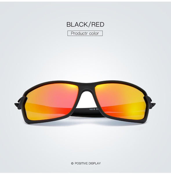 New AORON Men /women Polarized Sunglasses Classic Sports Driving Sun Glasses TR Frame Mirror Lens UV400 Link Clear Shades