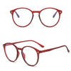 Anti Blue Rays Computer Glasses Women Vintage Round Frame Gaming Glasses Men Anti Eye Eyestrain light Blocking Eyewear